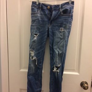 American Eagle Destroyed skinny jeans